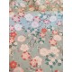 Viscose - Fleurs de coton - x 10cm