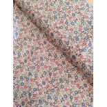 Tissu popeline - Fleurs 9173 254 - x10cm